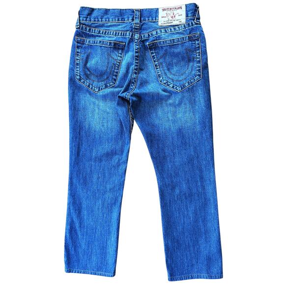 True Religion Straight Leg Relaxed Fit Jeans Men's 32X29 - Picture 5 of 8
